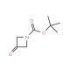 1-Boc-3-azetidinone (CAS 398489-26-4) - chemical structure image