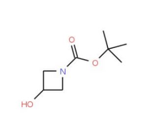 1-Boc-3-hydroxyazetidine (CAS 141699-55-0) - chemical structure image