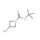 1-Boc-3-hydroxyazetidine (CAS 141699-55-0) - chemical structure image