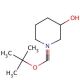 1-Boc-3-hydroxypiperidine (CAS 85275-45-2) - chemical structure image