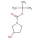 1-Boc-3-pyrrolidinol (CAS 103057-44-9) - chemical structure image
