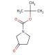 1-Boc-3-pyrrolidinone (CAS 101385-93-7) - chemical structure image