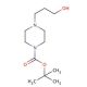 1-Boc-4-(3-hydroxypropyl)piperazine (CAS 132710-90-8) - chemical structure image