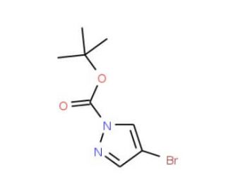 1-Boc-4-bromopyrazole (CAS 1150271-23-0) - chemical structure image