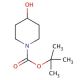 1-Boc-4-hydroxypiperidine (CAS 109384-19-2) - chemical structure image