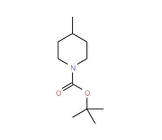 1-Boc-4-Methylpiperidine (CAS 123387-50-8) - chemical structure image