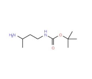 1-Boc-amino-butyl-3-amine (CAS 878799-20-3) - chemical structure image
