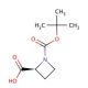 1-Boc-L-azetidine-2-carboxylic acid (CAS 51077-14-6) - chemical structure image