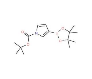 1-BOC-pyrrole-3-boronic acid, pinacol ester (CAS 935278-73-2) - chemical structure image