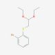 1-Bromo-2-(2,2-diethoxy-ethylsulfanyl)-benzene (CAS 137105-52-3) - chemical structure image