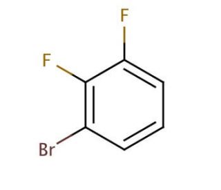 1-Bromo-2,3-difluorobenzene (CAS 38573-88-5) - chemical structure image