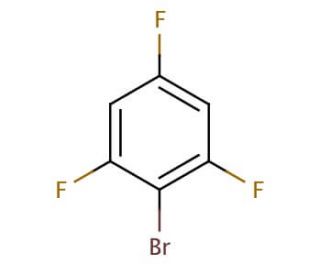 1-Bromo-2,4,6-trifluorobenzene (CAS 2367-76-2) - chemical structure image