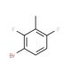 1-Bromo-2,4-difluoro-3-methylbenzene (CAS 221220-97-9) - chemical structure image