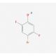 1-Bromo-2,5-difluoro-4-hydroxybenzene (CAS 486424-36-6) - chemical structure image