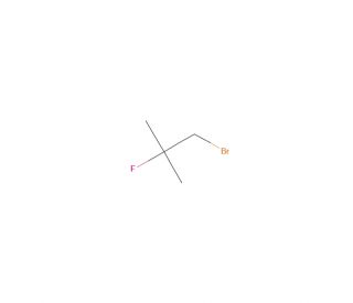 1-Bromo-2-fluoro-2-methylpropane (CAS 19869-78-4) - chemical structure image
