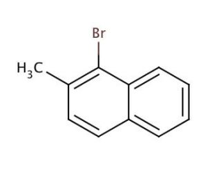 1-Bromo-2-methylnaphthalene (CAS 2586-62-1) - chemical structure image
