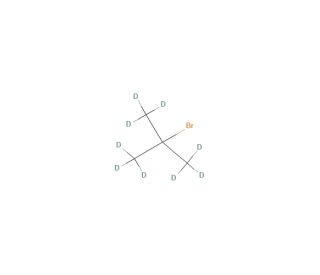 1-Bromo-2-methylpropane-d9 (CAS 1080497-35-3) - chemical structure image