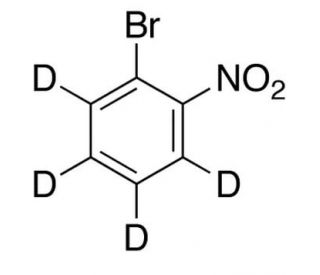 1-Bromo-2-nitrobenze-d4 (CAS 1020720-09-5) - chemical structure image