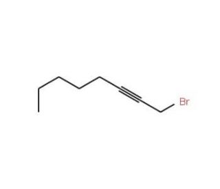 1-Bromo-2-octyne (CAS 18495-27-7) - chemical structure image