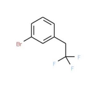 1-Bromo-3-(2,2,2-trifluoroethyl)benzene (CAS 163975-05-1) - chemical structure image