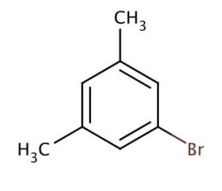 1-Bromo-3,5-dimethylbenzene (CAS 556-96-7) - chemical structure image