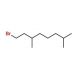 1-Bromo-3,7-dimethyloctane (CAS 3383-83-3) - chemical structure image