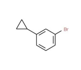 1-Bromo-3-cyclopropylbenzene (CAS 1798-85-2) - chemical structure image