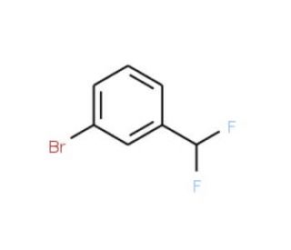 1-Bromo-3-(difluoromethyl)benzene (CAS 29848-59-7) - chemical structure image