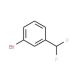 1-Bromo-3-(difluoromethyl)benzene (CAS 29848-59-7) - chemical structure image