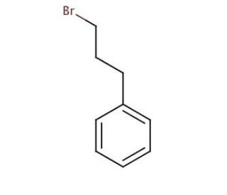 1-Bromo-3-phenylpropane (CAS 637-59-2) - chemical structure image