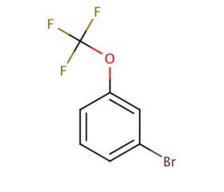 1-Bromo-3-(trifluoromethoxy)benzene (CAS 2252-44-0) - chemical structure image