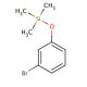 1-Bromo-3-(trimethylsiloxy)benzene (CAS 36971-28-5) - chemical structure image