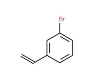 1-Bromo-3-vinylbenzene (CAS 2039-86-3) - chemical structure image