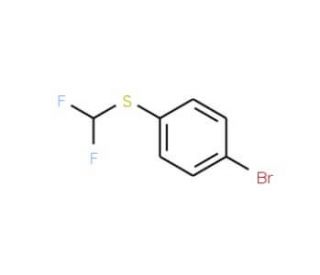 1-bromo-4-[(difluoromethyl)thio]benzene - chemical structure image