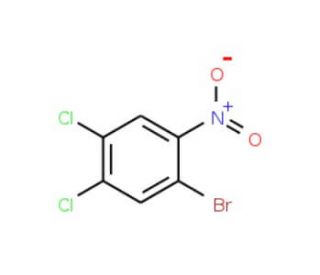 1-Bromo-4,5-dichloro-2-nitrobenzene (CAS 93361-94-5) - chemical structure image