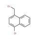 1-Bromo-4-(bromomethyl)naphthalene (CAS 79996-99-9) - chemical structure image