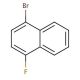 1-Bromo-4-fluoronaphthalene (CAS 341-41-3) - chemical structure image