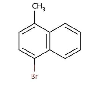 1-Bromo-4-methylnaphthalene (CAS 6627-78-7) - chemical structure image
