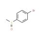 1-Bromo-4-(methylsulphinyl)benzene (CAS 934-71-4) - chemical structure image