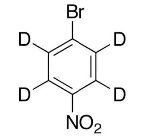 1-Bromo-4-nitrobenzene-d4 (CAS 350820-19-8) - chemical structure image