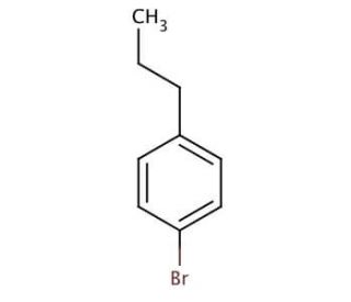 1-Bromo-4-propylbenzene (CAS 588-93-2) - chemical structure image
