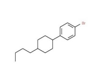 1-Bromo-4-(trans-4-butylcyclohexyl)benzene (CAS 516510-78-4) - chemical structure image