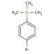 1-Bromo-4-(trimethylsilyl)benzene (CAS 6999-03-7) - chemical structure image