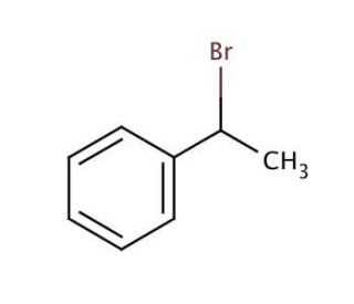 (1-Bromoethyl)benzene (CAS 585-71-7) - chemical structure image