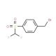 1-(bromomethyl)-4-[(difluoromethyl)sulfonyl]benzene - chemical structure image
