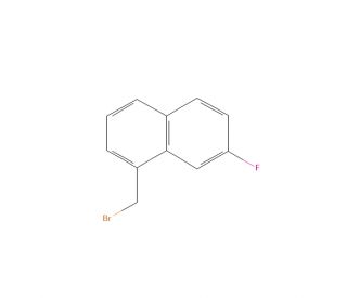 1-(Bromomethyl)-7-fluoronaphthalene (CAS 70631-50-4) - chemical structure image