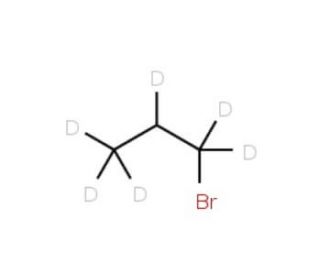 1-Bromopropane-d7 (CAS 61909-26-0) - chemical structure image