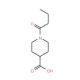 1-butanoylpiperidine-4-carboxylic acid - chemical structure image