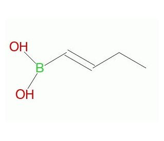 1-Butenylboronic Acid (CAS 852458-12-9) - chemical structure image