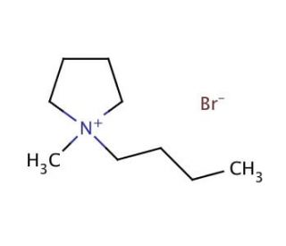1-Butyl-1-methylpyrrolidinium bromide (CAS 93457-69-3) - chemical structure image
